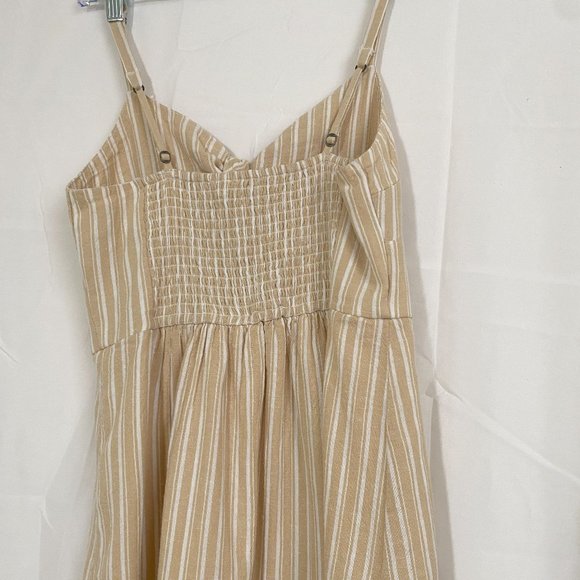 Hollister beige/cream stripe sundress. Size S - Picture 2 of 7